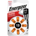 Hörapparatsbatteri Zink 13 8p