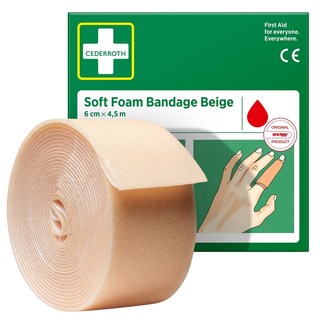 Soft BEIGE 6cmx4,5m Cederroth