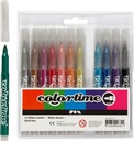 Tuschpennor glitter 12/fp