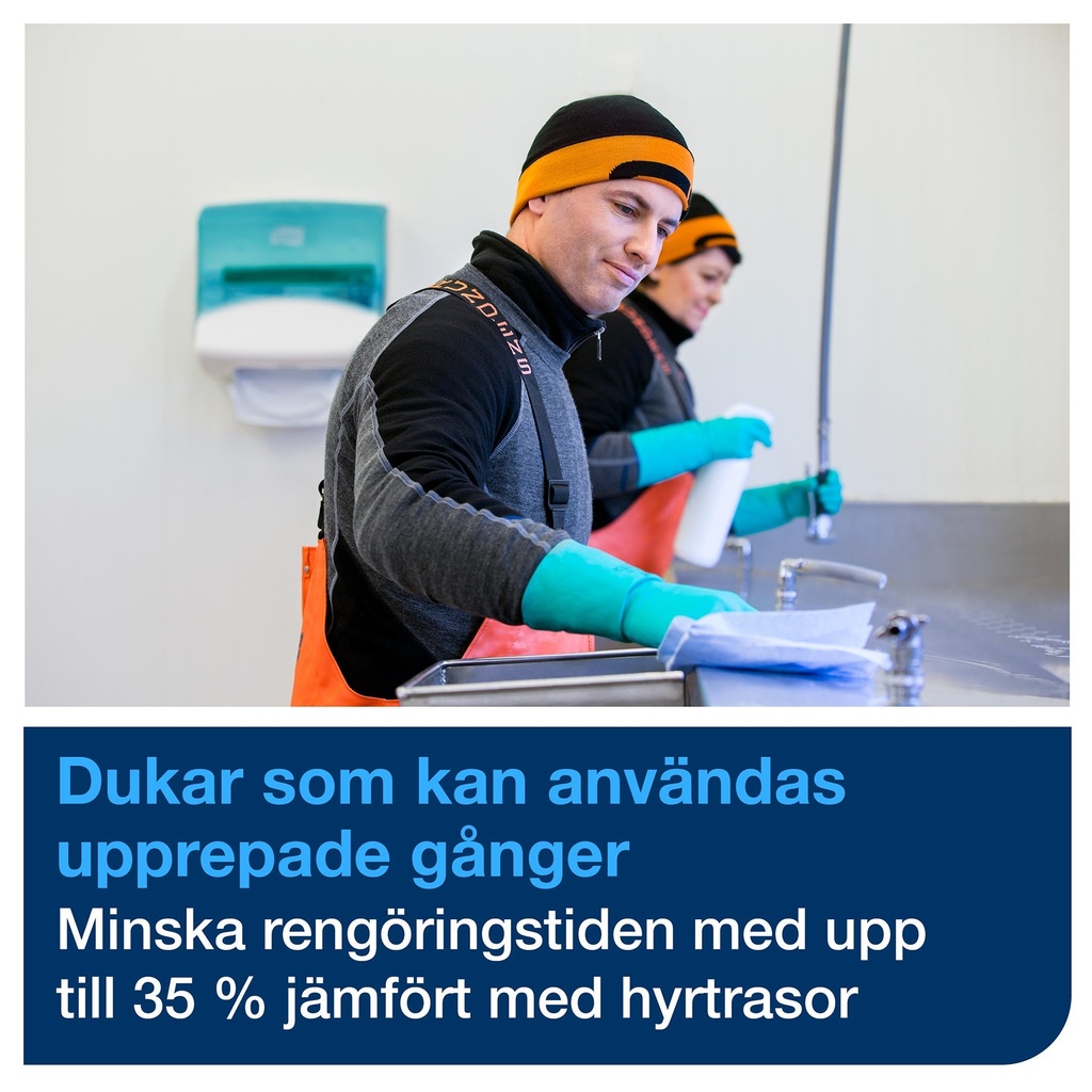 Rengörningsduk Tork Kraftig W4