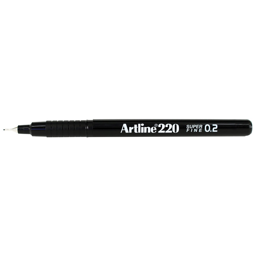 Fiberpenna Artline 220 svart