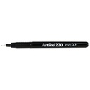 Fiberpenna Artline 220 svart