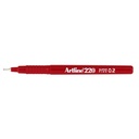 Fiberpenna Artline 220 röd