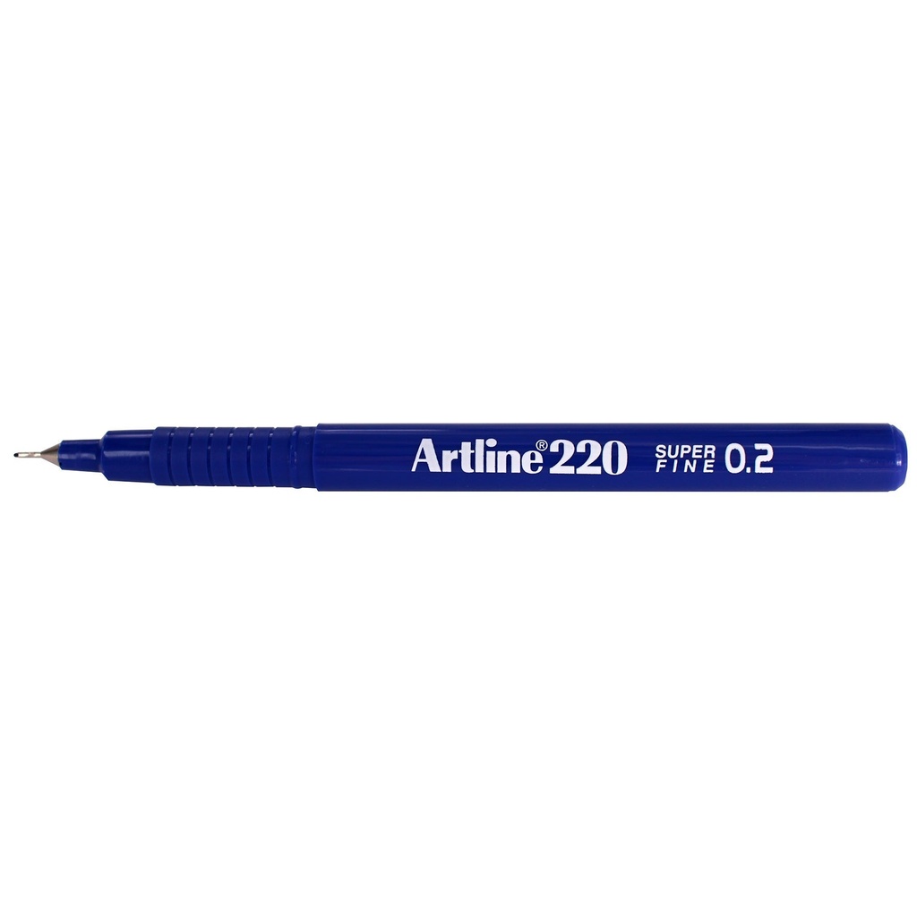 Fiberpenna Artline 220 blå