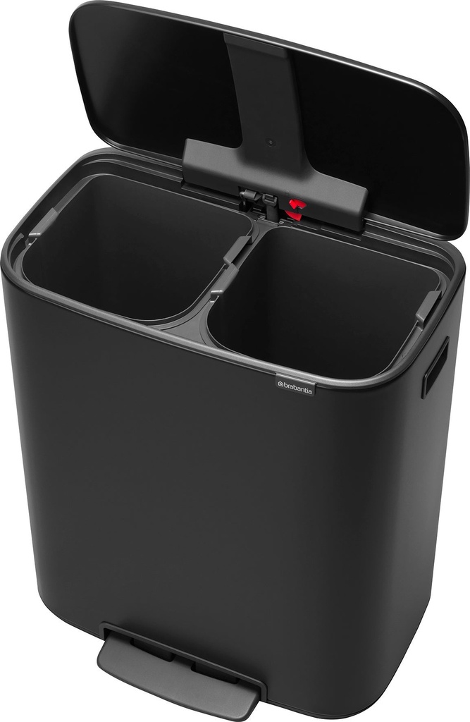 Bo Pedalhink, M.svart  2x30L