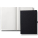Ant.bok Classic A4 rutat svart