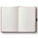 Ant.bok Classic A5 linj brun