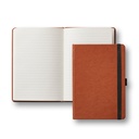 Ant.bok Classic A5 linj brun