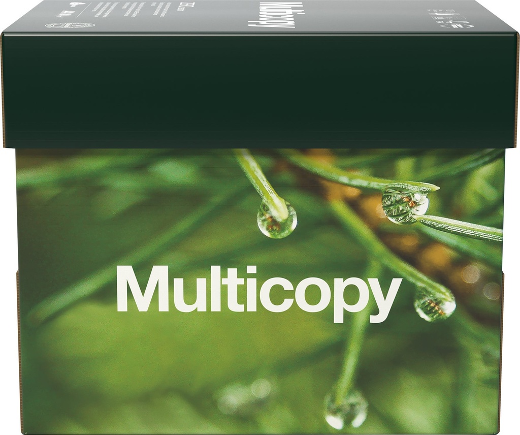 Kopieringspapper Multicopy Zero A4 hålat 80g 500/fp