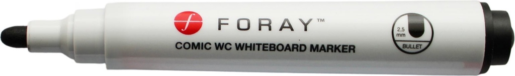 WB-penna Foray rund spets svart