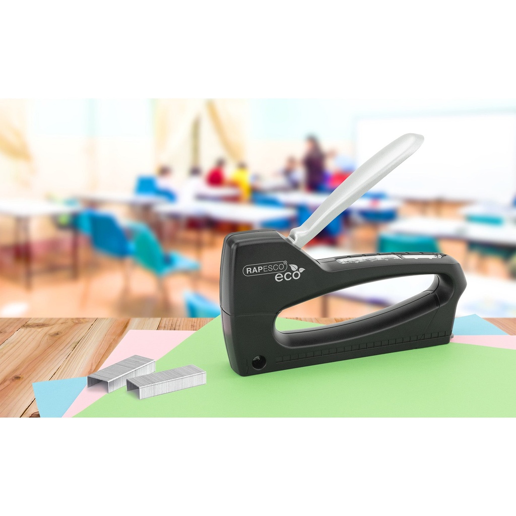 Häftpistol Rapesco ECO svart