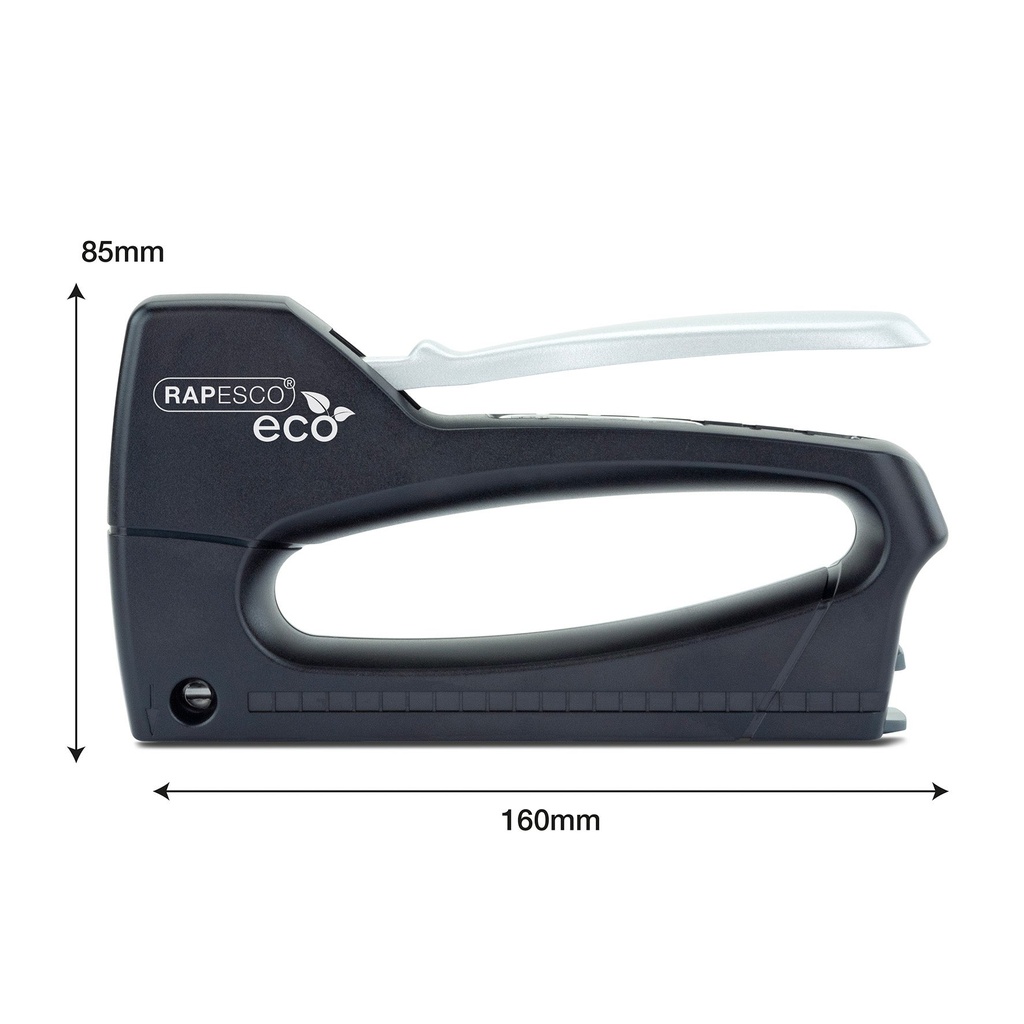 Häftpistol Rapesco ECO svart