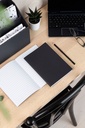 Ant.bok Bigso A5 linj grå 2/fp