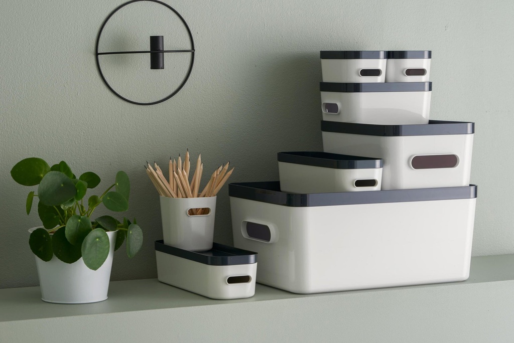 Förvaringsbox Compact M vit