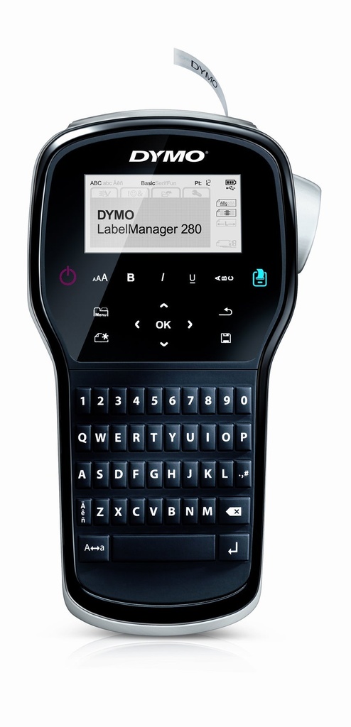 Märkmaskin Dymo LM 280 med tangetbord