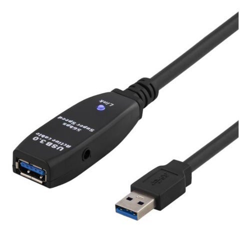 USB 3.0-förlängningskabel 7m