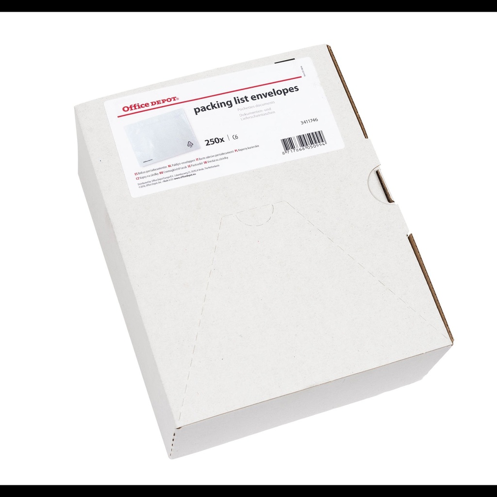 Packsedelskuv C6 u tr. 250/fp