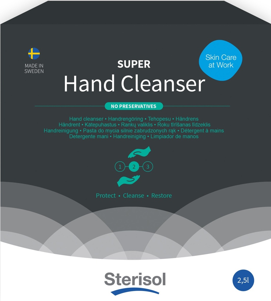 Tvål flyt.Sterisol SUPER Hand