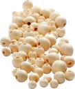 Pärlor trä mix 8,10,12,15 175g