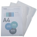 Pappmapp A4 klar 50/fp