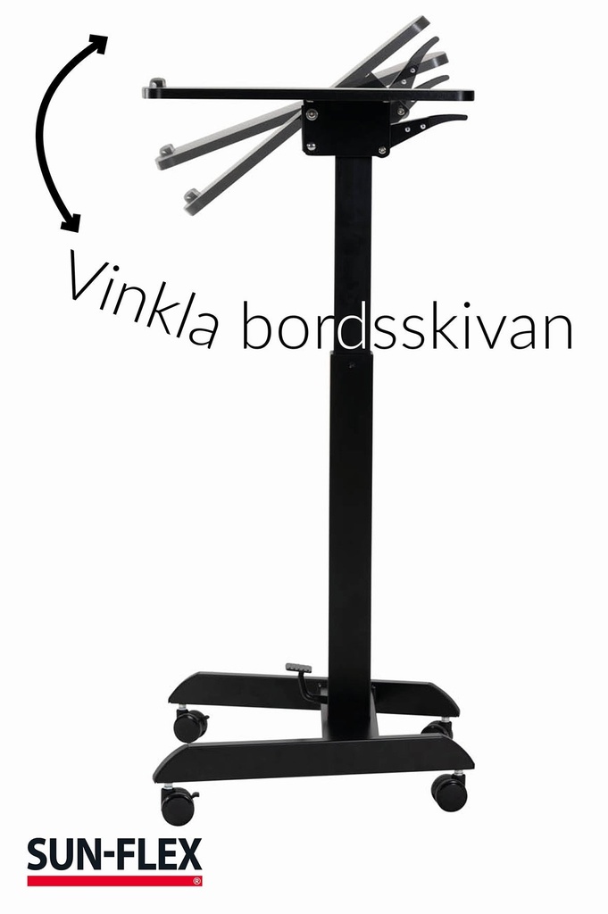 Bord Easydesk Pro 60x52 cm sv