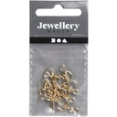 Fransk öronkrok förgylld 10/fp