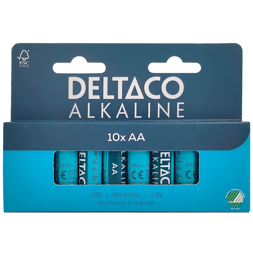 Batteri Alk AA LR6 10/fp
