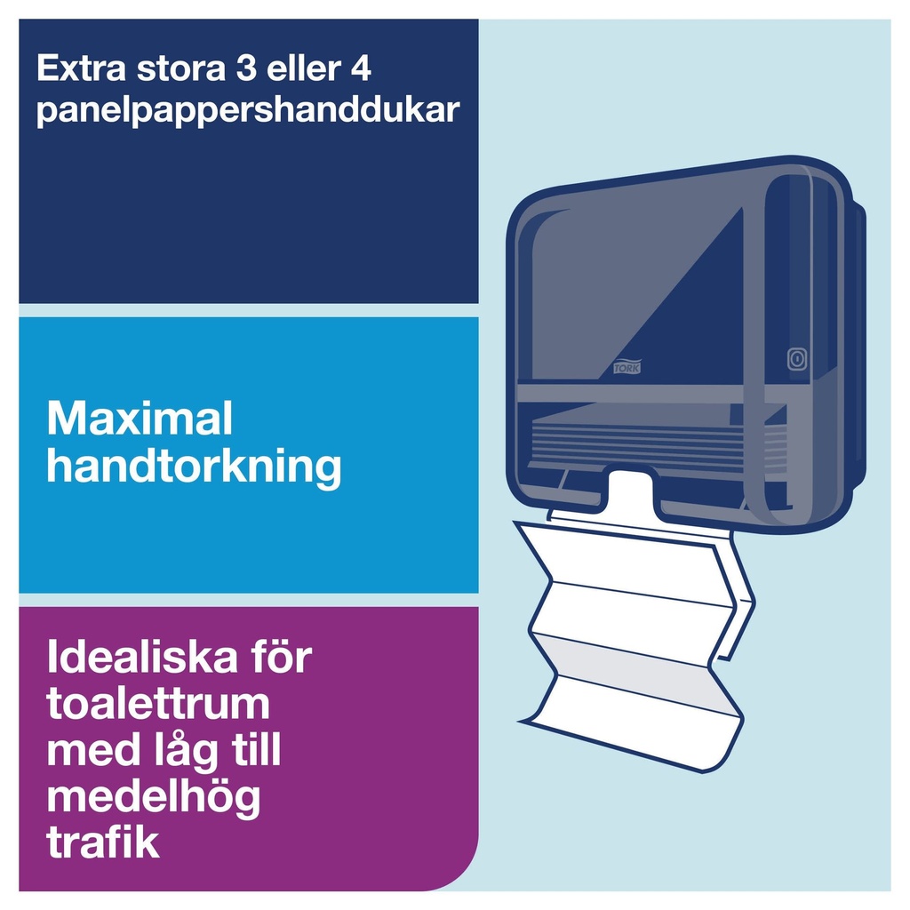 Dispenser Tork mini H2 svart