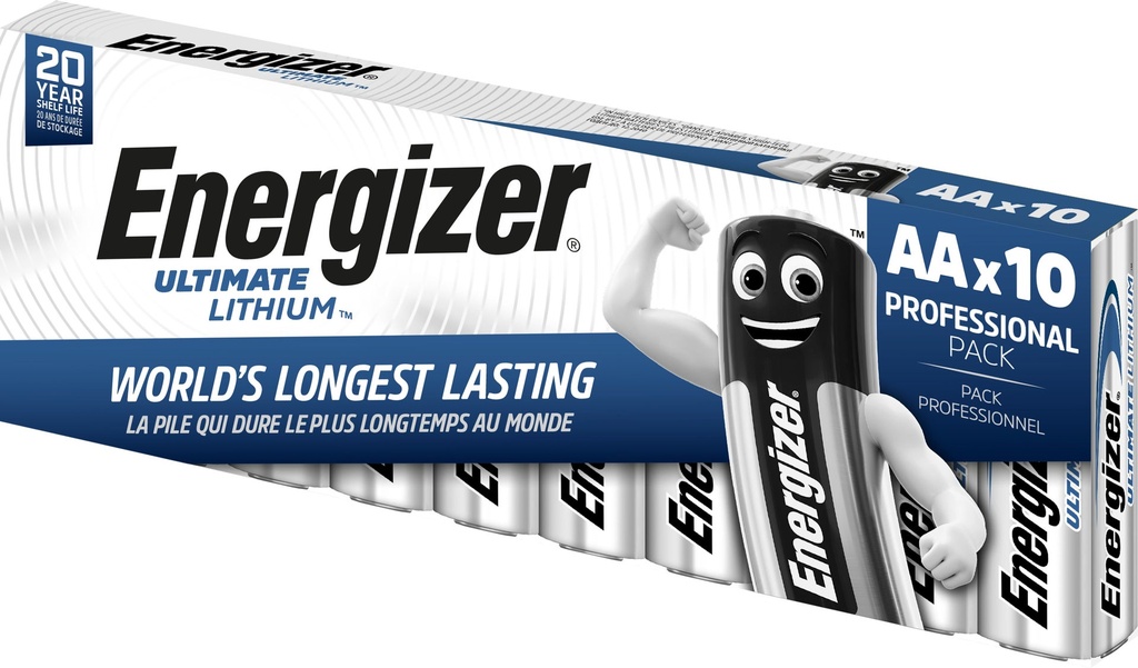 Batteri Lithium AA 10p