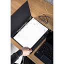 Ringpärm Bigso canvas brun