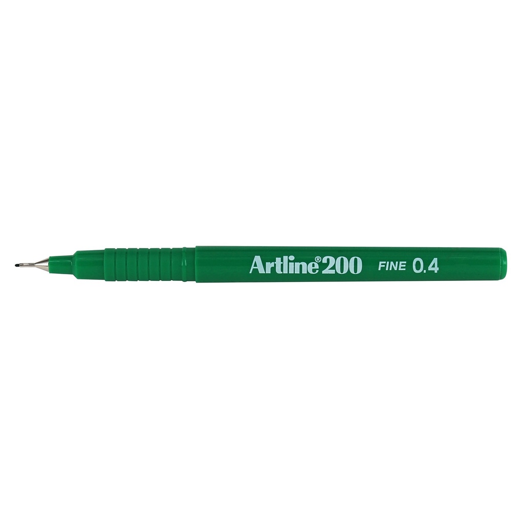 Fiberpenna Artline 200 grön