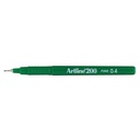 Fiberpenna Artline 200 grön