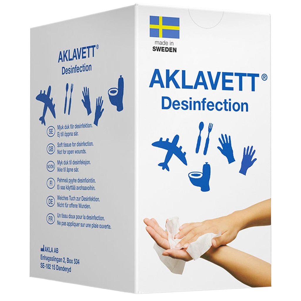 Desinfektionsservetter 20 pack