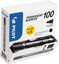 Märkpenna Pilot 100 svart 20fp