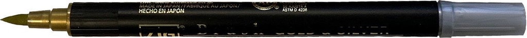 Penna Zig Twin gul&silver 3/fp