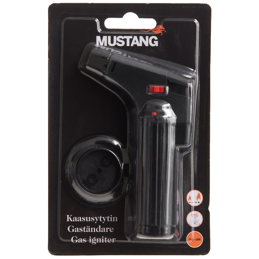 Gaständare Jet Flame Svart