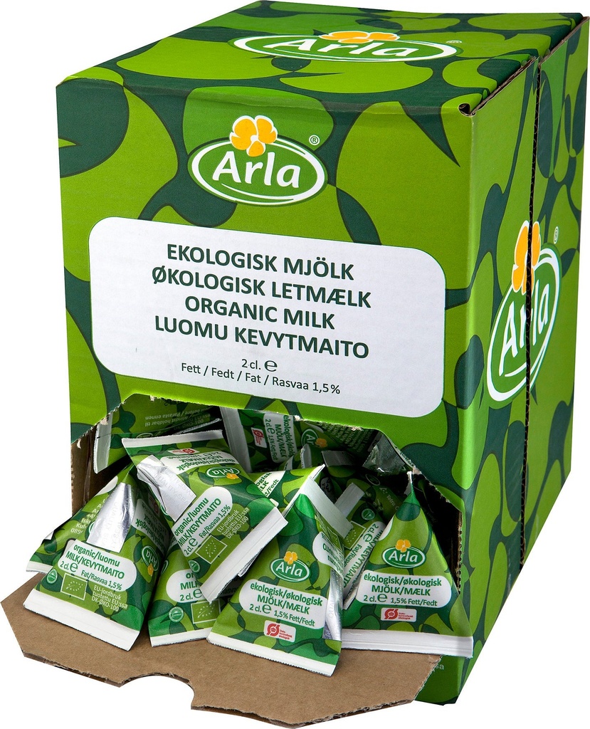 Kaffemjölk 2cl Eko 100/kEko