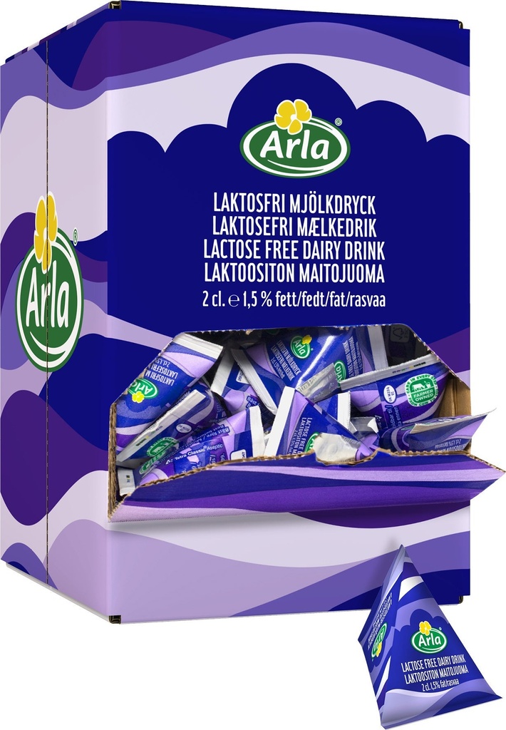 Kaffemjölk Lakt.fri 2cl 100/kt