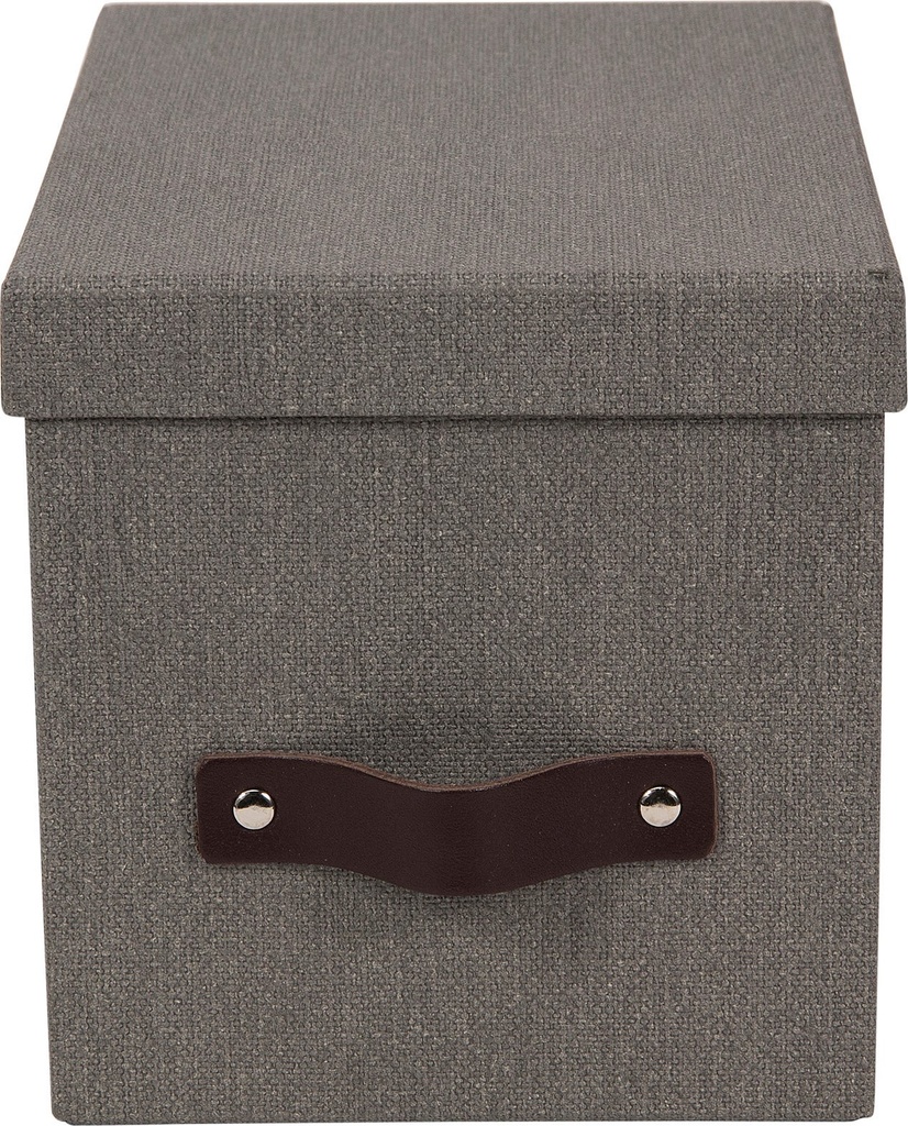 Box Kristina canvas grå