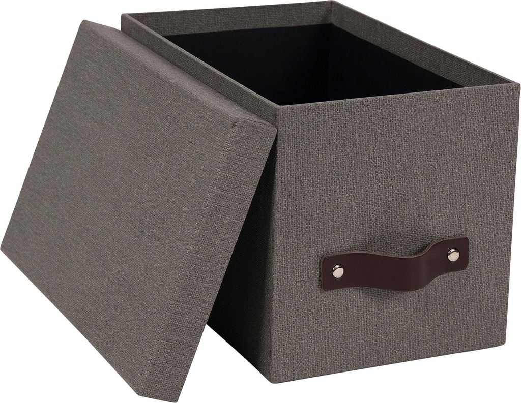 Box Kristina canvas grå