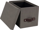 Box Kristina canvas grå