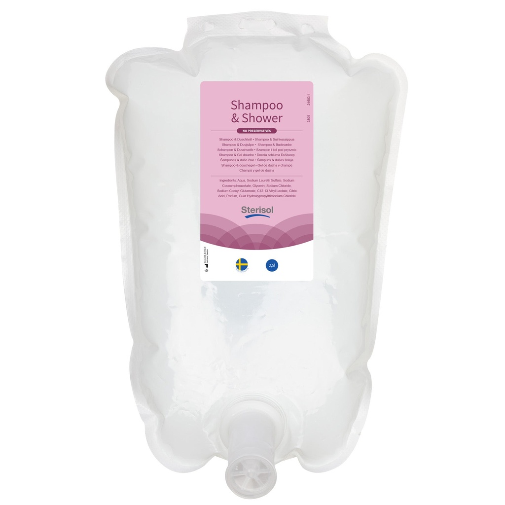 Tvål Sterisol shower 3809 2,5l