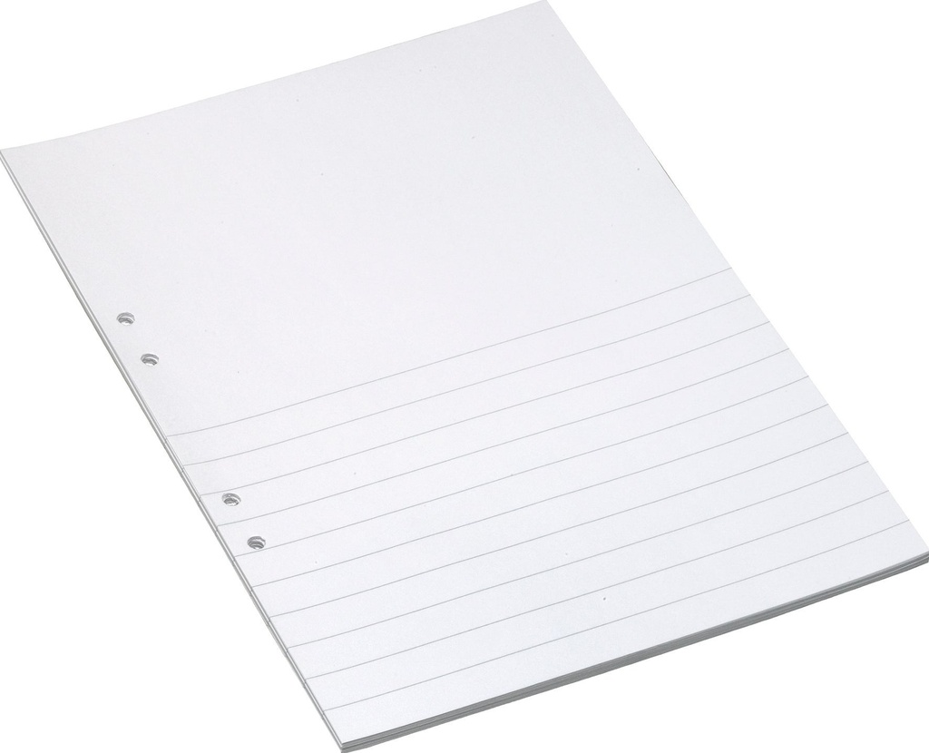 Arbetsblad A4 ½ sida linj 500f