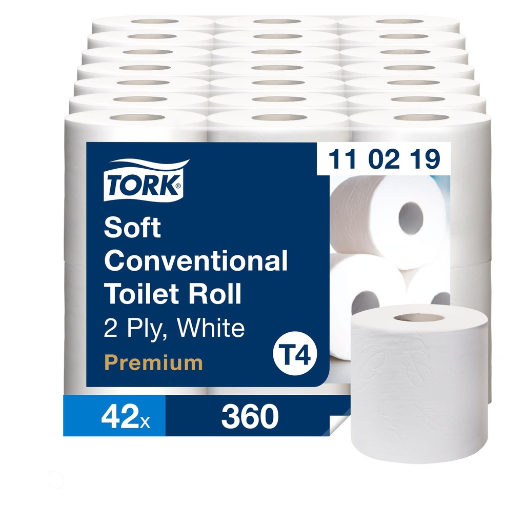 Tork mjukt toalettpapper T4