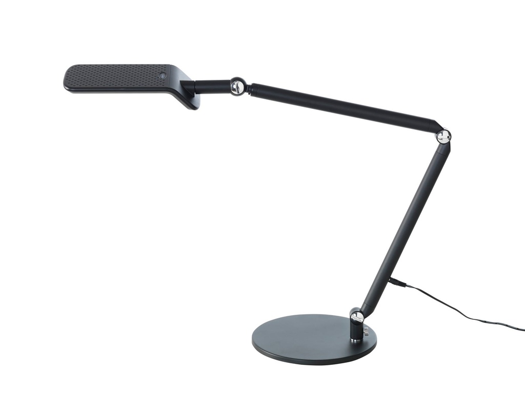 Lampa Lissabon svart LED