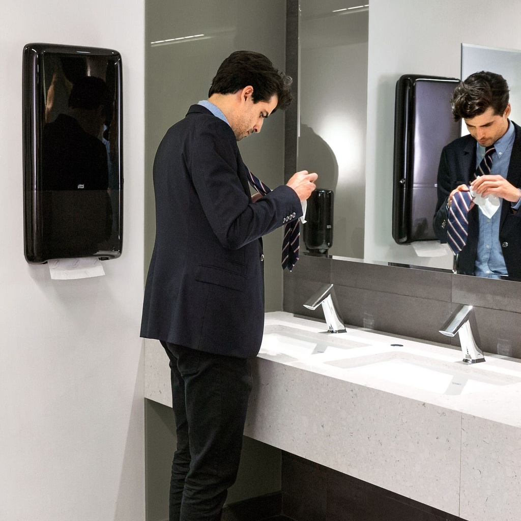 Tork Dispenser PeakServe svart