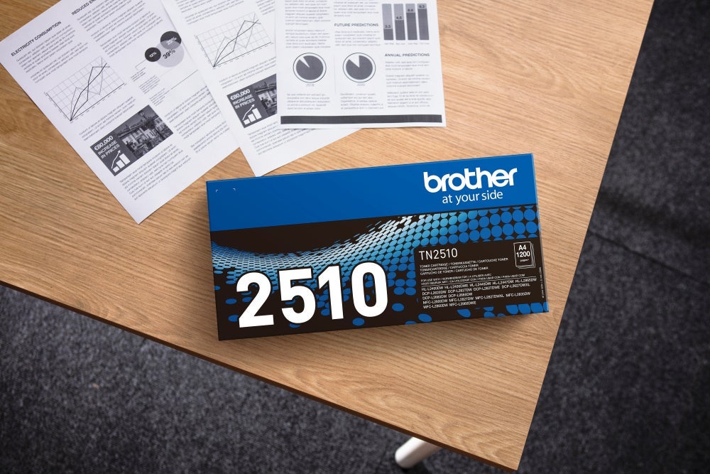 Toner Brother TN2510 Svart