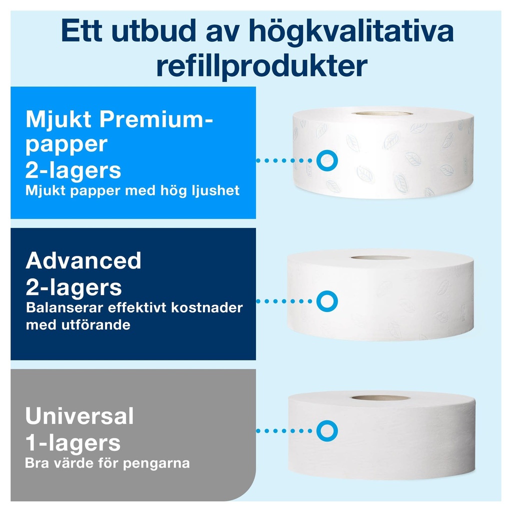 Dispenser Jumbo T1       svart