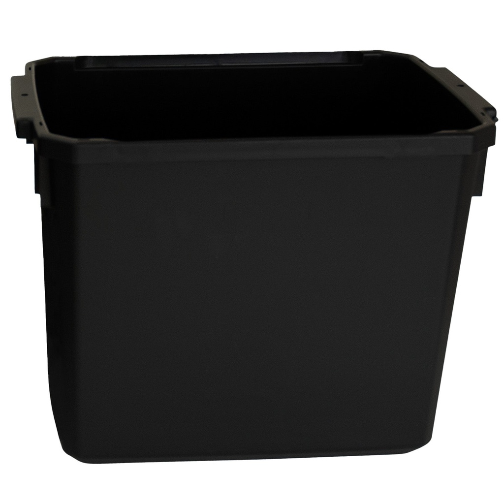 PLASTKÄRL 25 L SVART ÅTERVUNNE