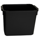 PLASTKÄRL 25 L SVART ÅTERVUNNE